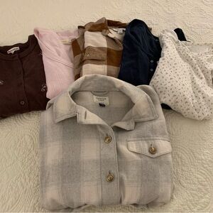 Bundle of Long Sleeve Tops/Jacket